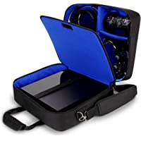 USA GEAR Funda Bolsa de Transporte de Consolas Compatible con Todos los Modelos de PS4 y PS3 - Correa de Hombro…